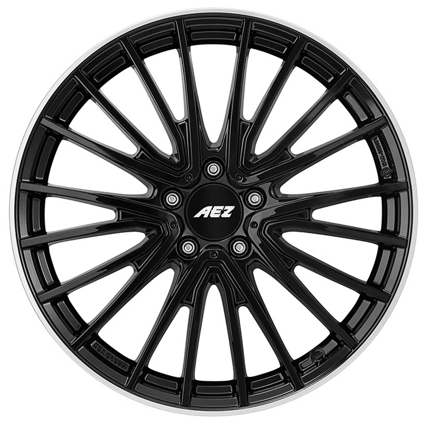 Cerchio AEZ Berlin black 7.5x19 ET40 5x112 19 Pollici
