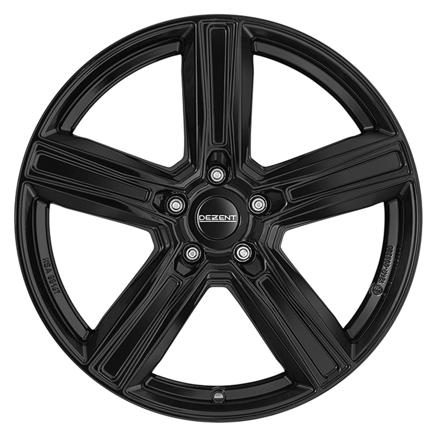 Cerchio DEZENT KG black 7.5x17 ET30 5x112 17 Pollici