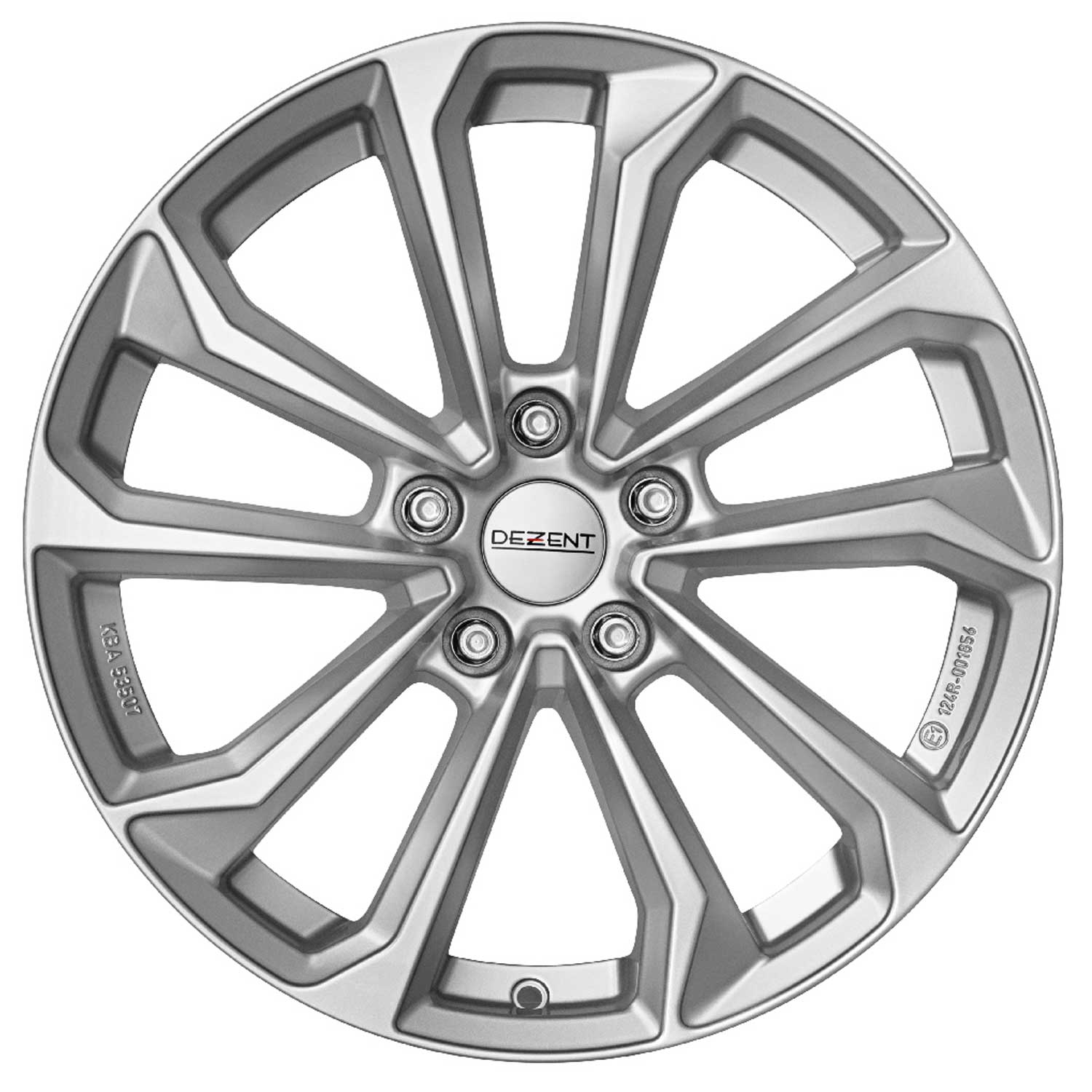 Cerchio DEZENT KS silver 7.5x19 ET51 5x114.3 19 Pollici