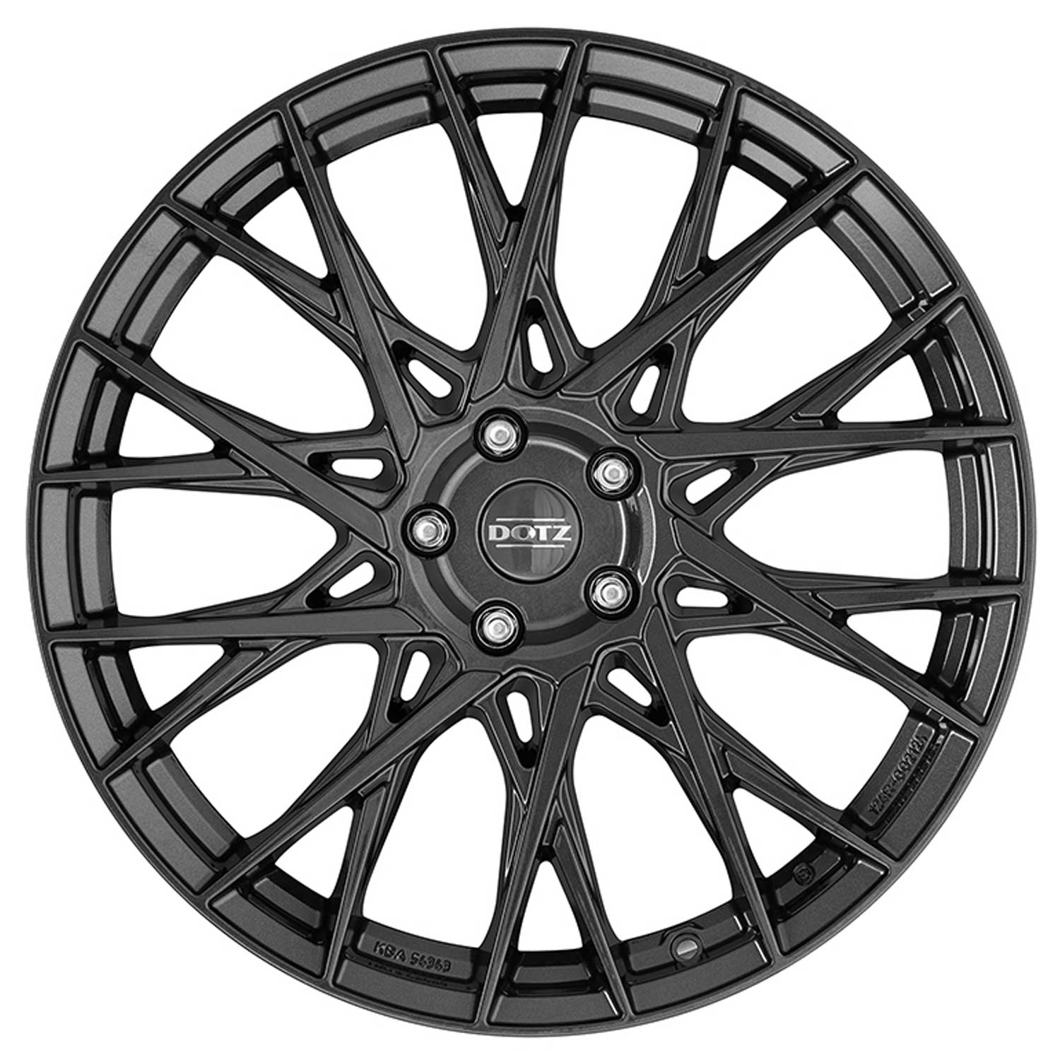 Cerchio DOTZ Fuji grey 9.0x20 ET48 5x114.3 20 Pollici